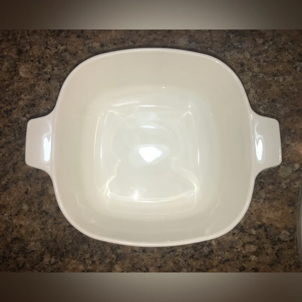 Vintage RARE Corning Pyroceram Cornflower Dish 1.5qt - Picture 5 of 8